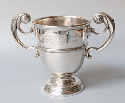 Lot 14 - An Edward VII Silver Two-Handled Cup, by...