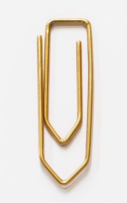 Lot 70 - A Paperclip, length 5.4cm