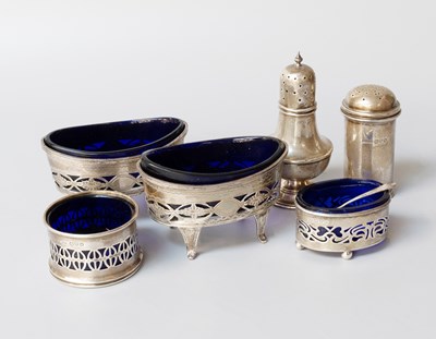 Lot 48 - A Collection of Assorted Silver...