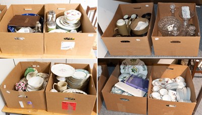 Lot 274 - A Large Group of Household Ceramics and Glass,...