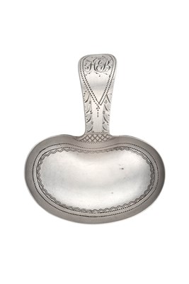 Lot 15 - A George III Silver Caddy-Spoon, by Cocks and...