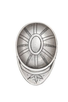 Lot 10 - A George III Silver Caddy-Spoon, by Samuel...