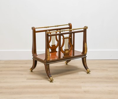 Lot 518 - A Late 19th Century Mahogany, Brass and Gilt...