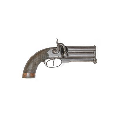 Lot 388 - A 19th Century Watchman's Over-and-Under...