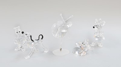 Lot 252 - Swarovski Crystal Ornaments: mostly boxed, and...