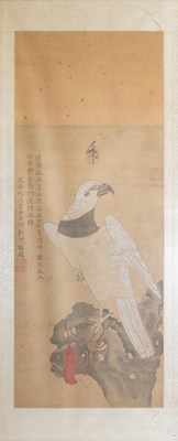 Lot 95 - Chinese School (Qing Dynasty) A white eagle...