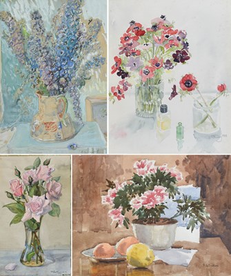 Lot 1117 - C. G. Bradford (20th Century) Still life of...