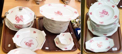 Lot 341 - A Limoges Porcelain Part Dinner Service,...