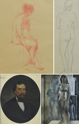 Lot 1140 - A Collection Studies of Female Nudes,...