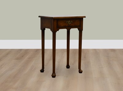 Lot 508 - A George III-Style Mahogany Side Table, 20th...