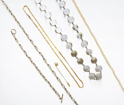 Lot 128 - A Small Quantity of Jewellery, including a 9...