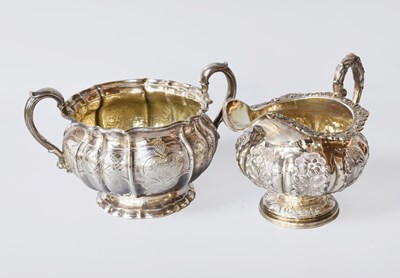 Lot 69 - A George IV Silver Sugar-Bowl and a Victorian...