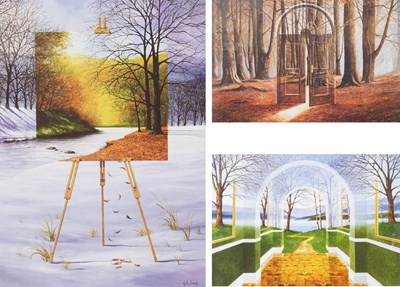 Lot 1107 - After Neil Simone (Contemporary) "As Autumn...