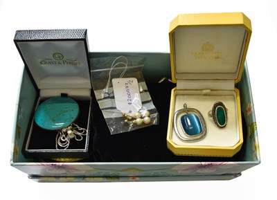 Lot 81 - A Quantity of Jewellery, including a pair of...