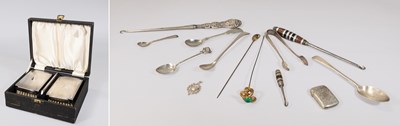 Lot 50 - A Collection of Assorted Silver, including a...