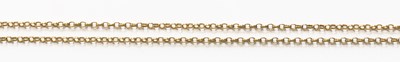 Lot 74 - A Cable Link Chain, length 68cm