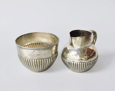 Lot 80 - A Victorian Silver Cream-Jug and a Victorian...