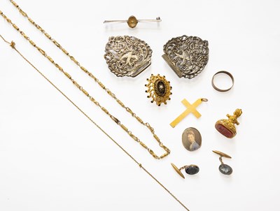 Lot 180 - A Small Quantity of Jewellery, including a 15...