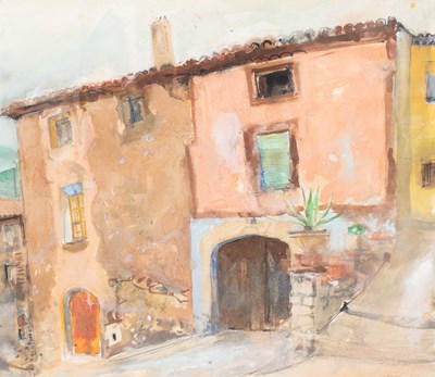 Lot 1103 - Trevor Stubley (1932-2010) "House at Pratdip"...