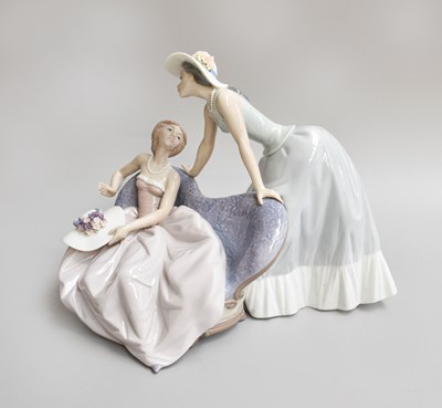 Lot 270 - Lladro Porcelain Figure Group of Ladies, model...