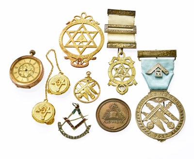 Lot 186 - A Quantity of Masonic Collectables, including...