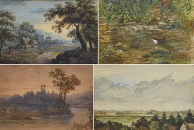 Lot 1137 - A Collection of Works on Paper depicting...