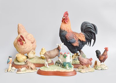 Lot 274 - Border Fine Arts Farmyard and Wildlife Groups,...