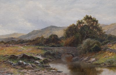 Lot 1080 - Harry Sticks (1867-1938) "In Weardale" Signed,...