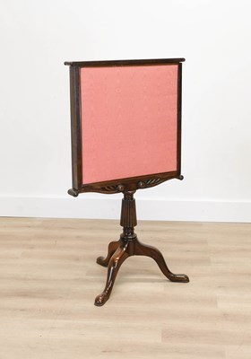 Lot 553 - A George IV Mahogany-Framed Firescreen, 2nd...