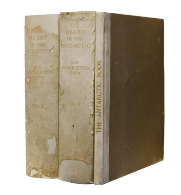 Lot 2105 - Shackleton (Ernest H.). The Heart of the...