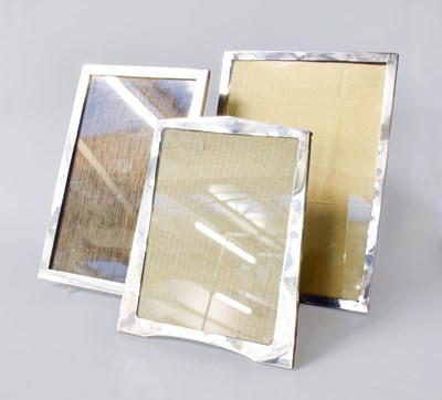 Lot 90 - Three Various Silver-Mounted Photograph-Frames,...