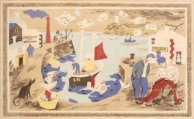 Lot 1111 - Julian Trevelyan (1910-1988) "Harbour"...