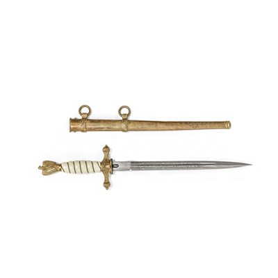 Lot 334 - A Second World War German Kriegsmarine Dirk by...