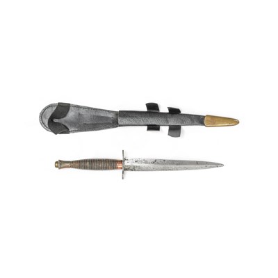 Lot 335 - A British Third Pattern Commando Dagger, with...
