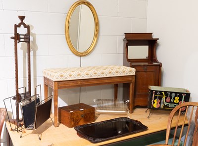 Lot 1383 - A Group of Occasional Furniture, including a...