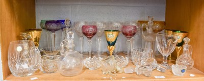 Lot 237 - A Collection of Glassware, including a set of...