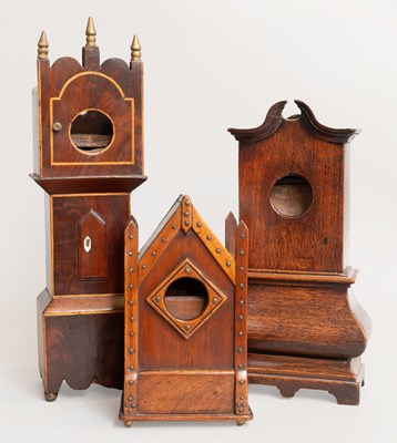 Lot 277 - Three Pocket Watch Holder Stands, one in a...