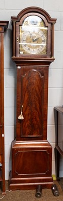 Lot 1270 - A Mahogany Eight Day Longcase Clock, case with...