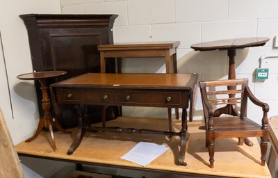 Lot 1380 - A Group of 19th Century and Later Furniture,...