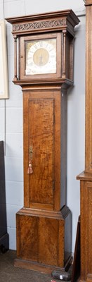 Lot 1211 - An Oak Thirty Hour Longcase Clock, mid-18th...