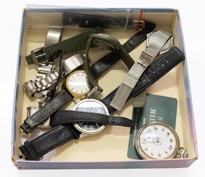 Lot 193 - A Plated Eterna-Matic Wristwatch, three Quartz...