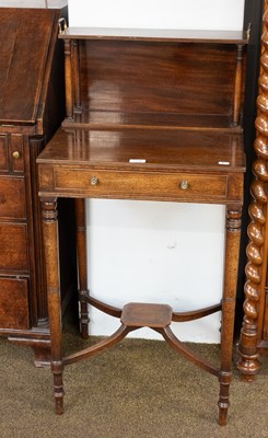 Lot 1206 - A 19th Century Mahogany Writing Table, the...