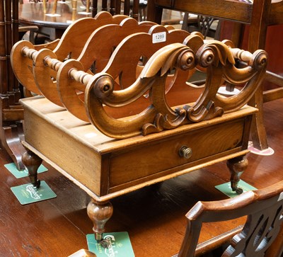 Lot 1289 - A 19th Century Mahogany Three Division...