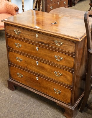 Lot 1284 - A George III Mahogany Batchelor's Chest of...