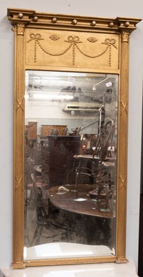 Lot 1312 - A Regency Inverted Breakfront Gilt Frame...
