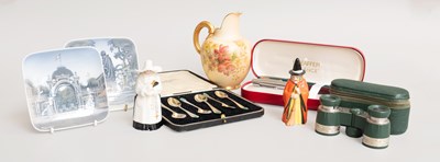 Lot 275 - Royal Worcester Nun and Witch Candle Snuffers,...