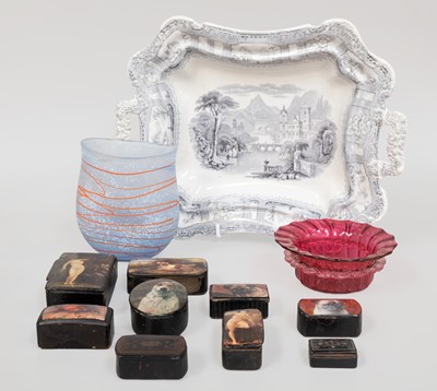 Lot 324 - A Collection of Mainly Victorian Papier Mache...