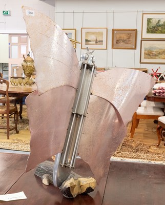 Lot 1366 - An Art Deco Butterfly Form Room Heater, in...