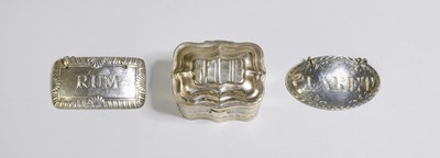 Lot 65 - A George IV or William IV and a Victorian...