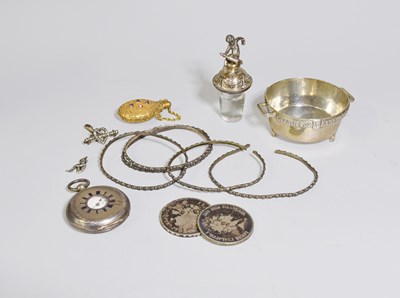 Lot 54 - A Collection of Assorted Silver and Other...